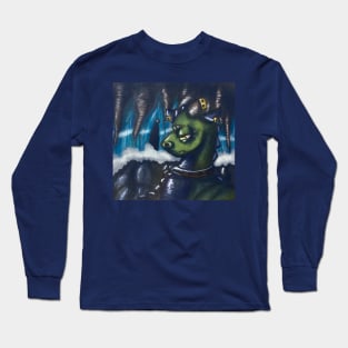 Sad Dragon Long Sleeve T-Shirt